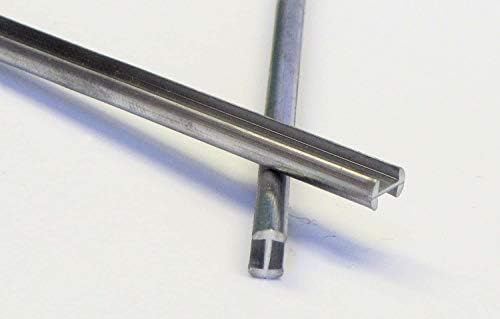 3/16" Round H Lead Came -12 Ft (Rolled & Bagged)