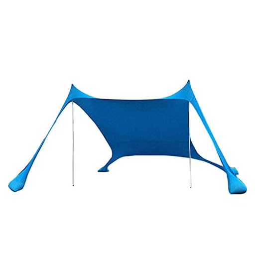 LIALIYA Camping hängmatta presenning, camping presenning regnflugtält regnflugskydd, solskydd bärbar strand solskydd perfekt för camping, vandring solskydd, vikbar pergola tak