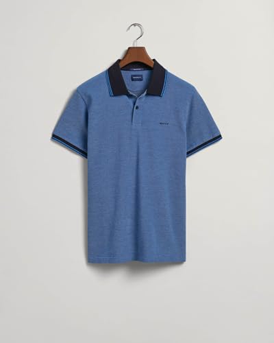 Gant Para Hombre. 2057029 Polo De Piqué Oxford En Cuatro Colores Azul (Xl), Casual, AlgodóN, Manga Corta - 5
