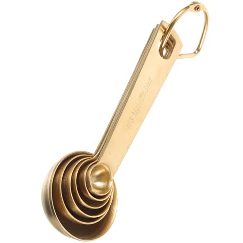 Tofficu �X�e�����X���v�ʃX�v�[���Z�b�g6pcs �t�� �����Ή��e�[�u���X�v�[���Ə����� �R���p�N�g���[�\�ȃL�b�`���v���c�[�� ���� �x�[�L