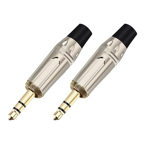 Prise 3 broches 3.5mm mâle stéréo pour sauver un casque audio cassé avec une soudure propre
