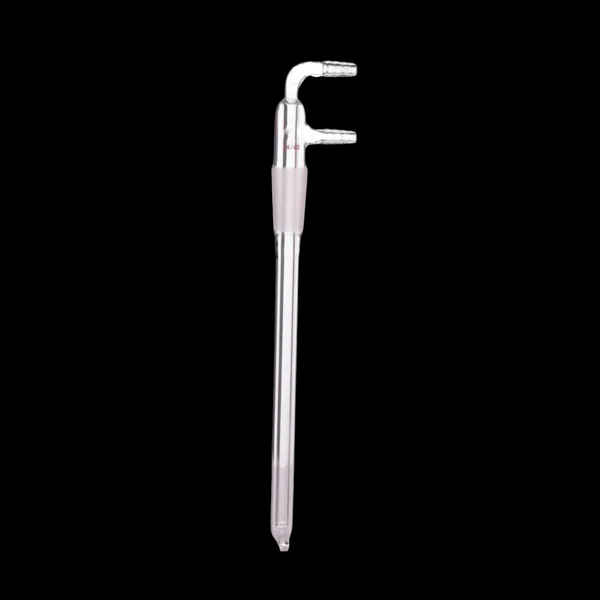 Cold Finger Condenser with Drip Tip Borosilicate Glass Lab Condensers with 24/40 Joint 250mm/9.84" Length Below Joint