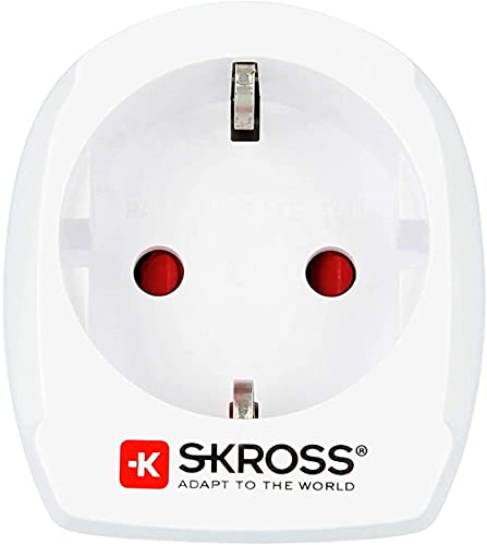 SKROSS Europe to Italy, White, Blister Packaging, 1.500212-E, weiß