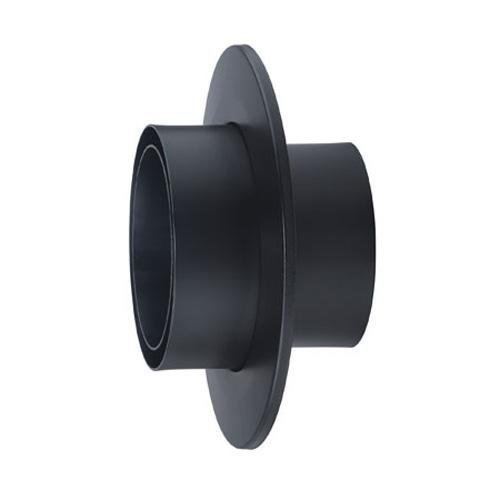 Preisvergleich Produktbild Möck Anschlussstück mit Rosette, System Primus, 150 mm Schwarz für herkömmliches doppeltes Wandfutter