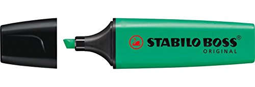 Stabilo Boss Original Highlighters Pack of 6"" Rechargeable Paste (2–5mm Turquoise