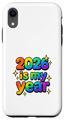 2026 Is My Year ���C���{�[ �y�ϓI �V�ѐS �z�C�Ȕ��w �X�}�z�P�[�X iPhone XR �p