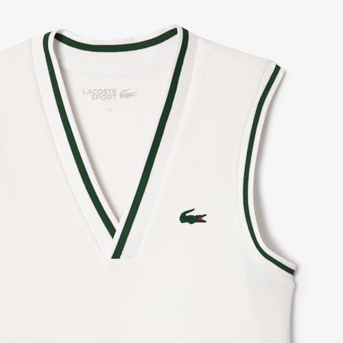 Lacoste Women's Sport Piqué Tennis Dress with Removable Liner4