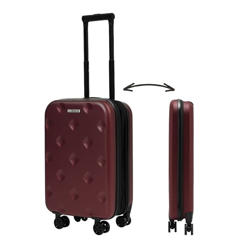 Maleta De Cabina 20 Plegable Ultrafina Se Pliega De 22cm A 10,5cm De Grosor Ligera Y Resistente Abs 4 Ruedas Mango Telescópico Color Burgundy Maleta De Cabina 20 Plegable Ultrafina Se Pliega De 22cm A 10,5cm De Grosor Ligera Y Resistente Abs 4 Ruedas Mango Telescópico Color Burgundy
