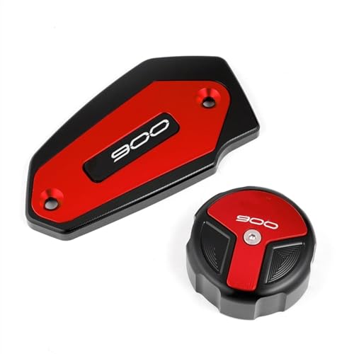 Couvercle maître-cylindre Z900 en aluminium CNC anodisé rouge pour une finition haute précision