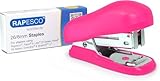Rapesco Bug Mini Stapler, Hot Pink (1412)