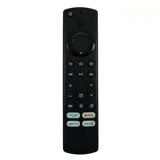 Image of BLACKSHEEP Compatible Remote with Croma Tv Original with Out Alexa Voice Assistant Remote Control Suitable of EL7365 EL7368 EL7366 EL7367 Croma Android Smart Television,- (Black)