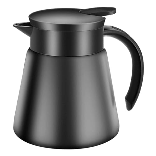 Ollas de café aisladas de acero inoxidable de doble pared de 680/880 ml