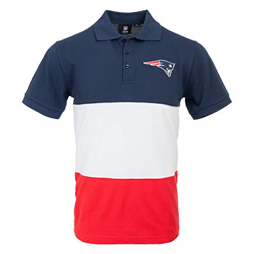 FOCO NFL New England Patriots Mens Polo Short Sleeve ShirtPolo Short Sleeve Shirt, Rugby Scrum, XXL