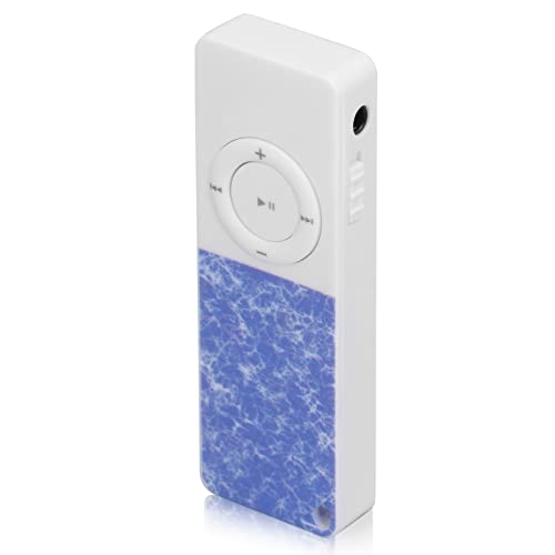 Reproductor de MP3, Reproductor de Música de Sonido sin Pérdidas HIFI, Reproductor de Música de Audio Digital Portátil, Plug And Play, Conveniente para Operar, Batería de Larga Duración,(Azul)
