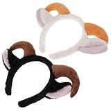 Facile à porter : enfilez rapidement ce serre-tête à oreilles de chèvre avec cornes de bélier ou à oreilles de dessin animé, idéal pour les fêtes, le cosplay ou simplement pour s'amuser au quotidien