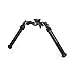 Atlas Super Cal BT72 Bipod - Two-Screw 1913 Rail Clamp, Black
