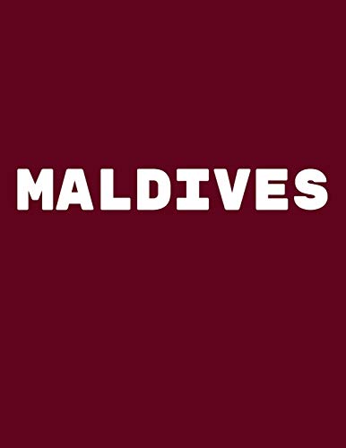 Maldives: Decorative Book to Stack Together on Coffee Tables, Bookshelves and Interior Design | Add Bookish Charm Decor to Your Home | Stack Deco ... Your unique Fashion Design style | Maldives