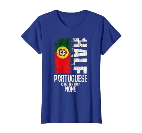 Portugal Tshirt, Portuguese Clothes, Portugal Shirts Women T-Shirt, Women, Royal Blue, Large