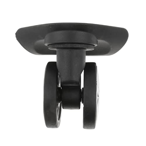 2 peças/conjunto de rodas silenciosas de rolo duplo para substituição de bagagens 19