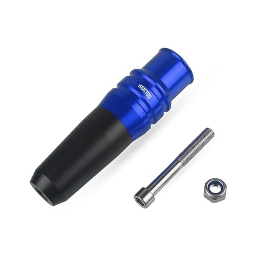 Protection échappement moto Yamaha XSR900 curseur de précision bleu