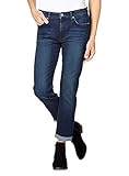 Calvin Klein Jeans Ladies' Slim Boyfriend Jean (12, Inkwell)