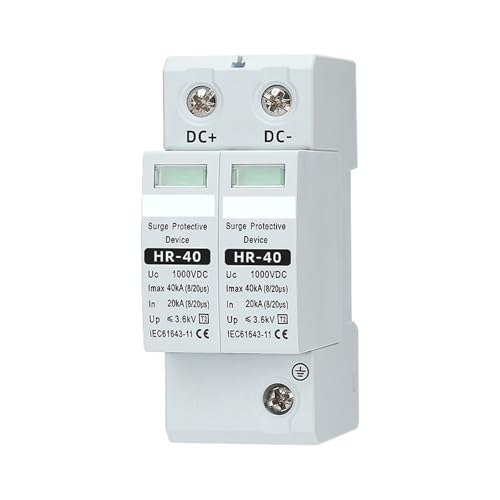 Parafoudre Solaire 3P 500V protégeant l'onduleur des surtensions CC