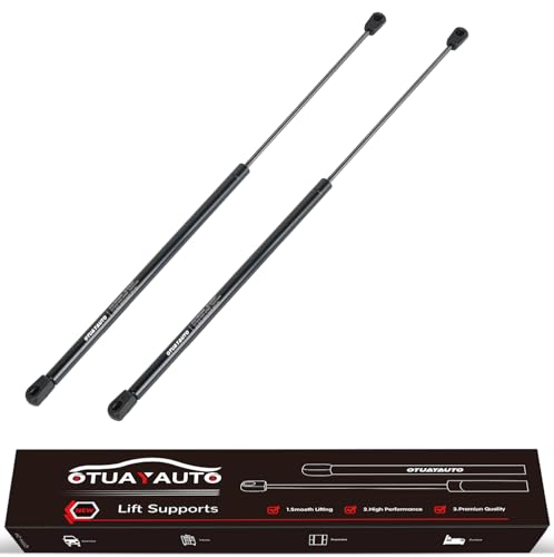 OTUAYAUTO Rear Window Lift Supports - Replacement for Jeep Wrangler 2007-2010 Rear Glass Struts - OEM # 6602 SG214054 (Set of 2)