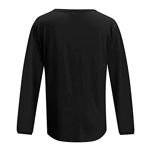 SLENDIPLUS Blusa feminina moderna com zíper e gola V Tie Dye color block casual pulôver manga compri