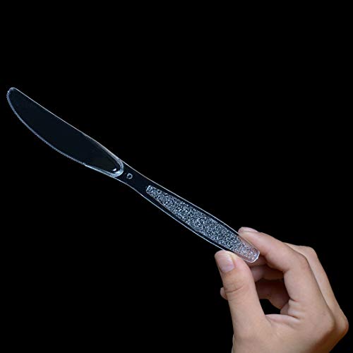 Daxwell Plastic Knives, Heavyweight Polystyrene (PS), Clear, A10000993 (Case of 1,000) - Thumbnail 6