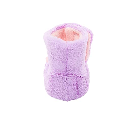 Simple Joys By Carter's Kids High Top Slippers, Lilac, Owl, Medium Unisex Toddler #TOP2