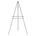 Quartet Display Easel, Aluminum, Heavy-Duty, Telescoping, 66" Max. Height, Supports 45 Lbs., Silver (55EX)