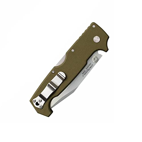 COLD STEEL SR1 S35VN Steel 4" Clip Point Blade G-10 Handle Folding Knife with Tri-Ad Locking Mechanism and Pocket/Belt Clip by Cold Steel - Image 2