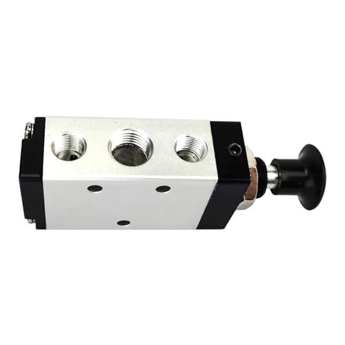 Vanne manuelle 4R310-08 à commande Push-Pull fluide avec raccords robustes 12mm