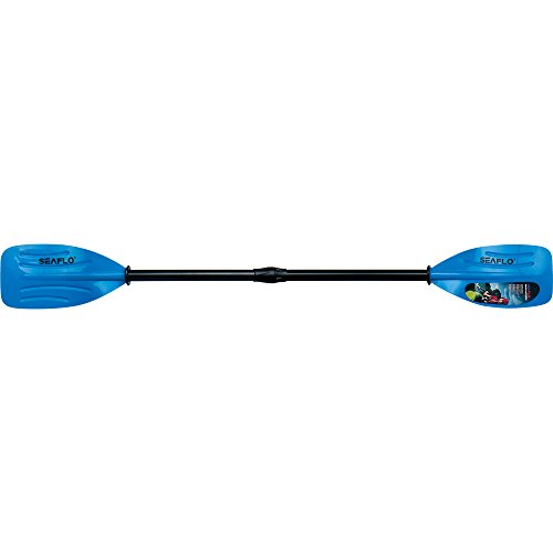 Seaflo Kids PVC Shaft Kayak Paddles (Blue)