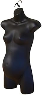 Maternity Female Dress Mannequin Body Form Display Pregnant Black