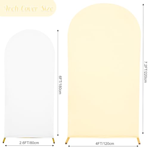 Set de 2 Fundas de Spandex para Arco Fotográfico 7.2FT+6FT miniatura 2