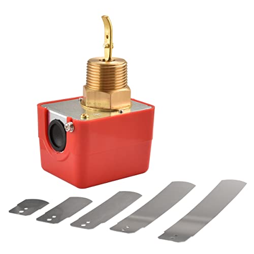 Heschen - Heschen Water Flow Control Valve, HFS-25, PT1'', SPDT, 15A 250VAC, Cooling System Water Paddle Flow Control Switch - -10%