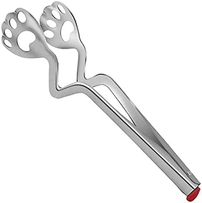 Cooking Tongs 1 Piece of Kitchen Tongs Stainless Steel Barbecue Tongs for Cooking Service and Barbecue Tools Tongs