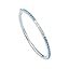 Silver/Light Blue Crystal