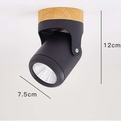 Plafón de techo de madera LED para iluminar salones oscuros con luz natural 5