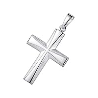 Materia Kreuz Anhänger Herren Silber 925 echt KA-22-Silber