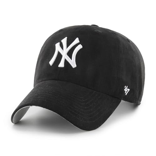 Casquette en suède '47 Brand New York Yankees noir de qualité supérieure