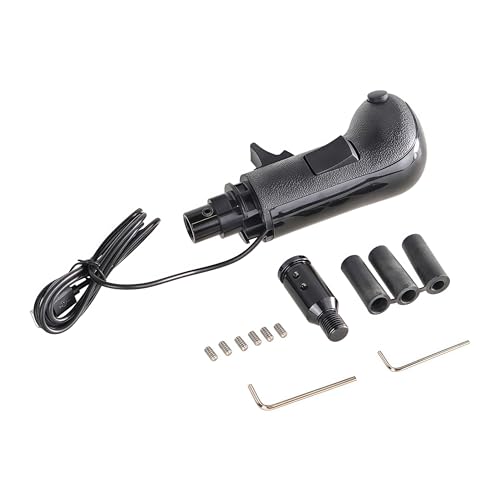 Palanca de Cambios, Pomo de Cambio USB para Simulador de Camiones para Logitech G25 G27 G29 G290 y TH8A Cambio de Marchas con 3 Tamaños de Accesorios (8 mm 10 mm y 12 mm) para Euro Truck Simulator 2