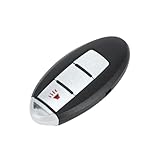 X AUTOHAUX Key Shell Case Keyless Entry Remote Key Fob Replacement Case for Nissan 370Z 2010-2019 for Nissan Murano 2009-2014 3 Buttons KR55WK48903 KR55WK49622
