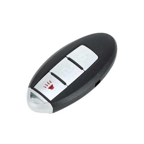 X AUTOHAUX Key Shell Case Keyless Entry Remote Key Fob Replacement Case for Nissan 370Z 2010-2019 for Nissan Murano 2009-2014 3 Buttons KR55WK48903 KR55WK49622