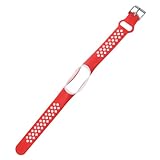 LRXIYODE Correa De Silicona Bandas Banda De Reloj Inteligente Color Correa De Reemplazo De Reloj Reemplazo Ver Banda Delgado Muñeca Bandas De Relojes Inteligentes Sentido 3 Pulsera Blanco