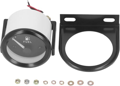 Compteur Universel De Réservoir De Carburant De Moto De Jauge De Niveau De Carburant De 2 Pouces Avec le Contre-jour De LED Pour les Modèles Modifiés...
