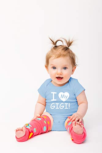 I Love My Gigi - Funny Baby Essentials Bodysuit - Cute Newborn Girl Clothes Baby Boy Outfits3