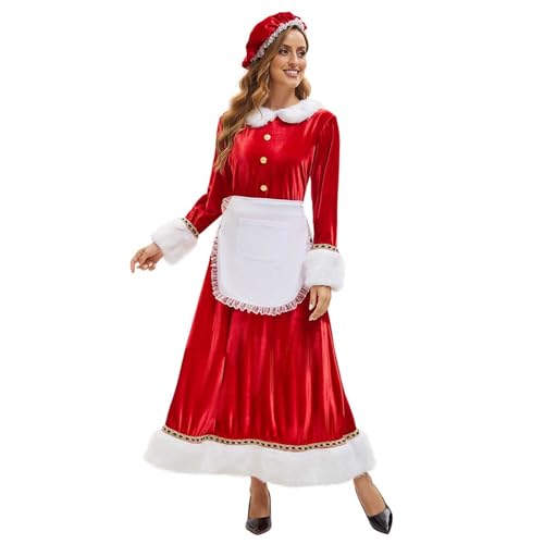 Costume de cosplay festif avec robe de soirée élégante de spectacle