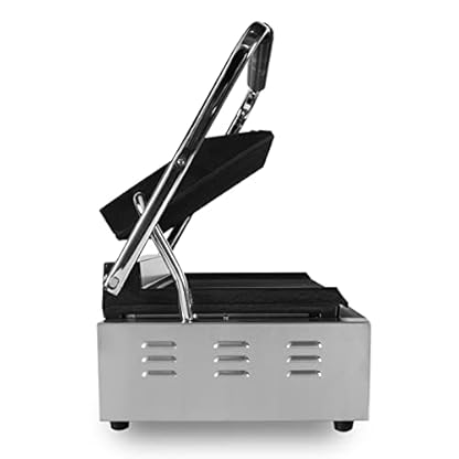 ZORRO Kontaktgrill ZGR 1 - Gastro - 2200 W - Sandwichgrill Paninigrill - Elektrogrill - Steakgrill – Bild 7
